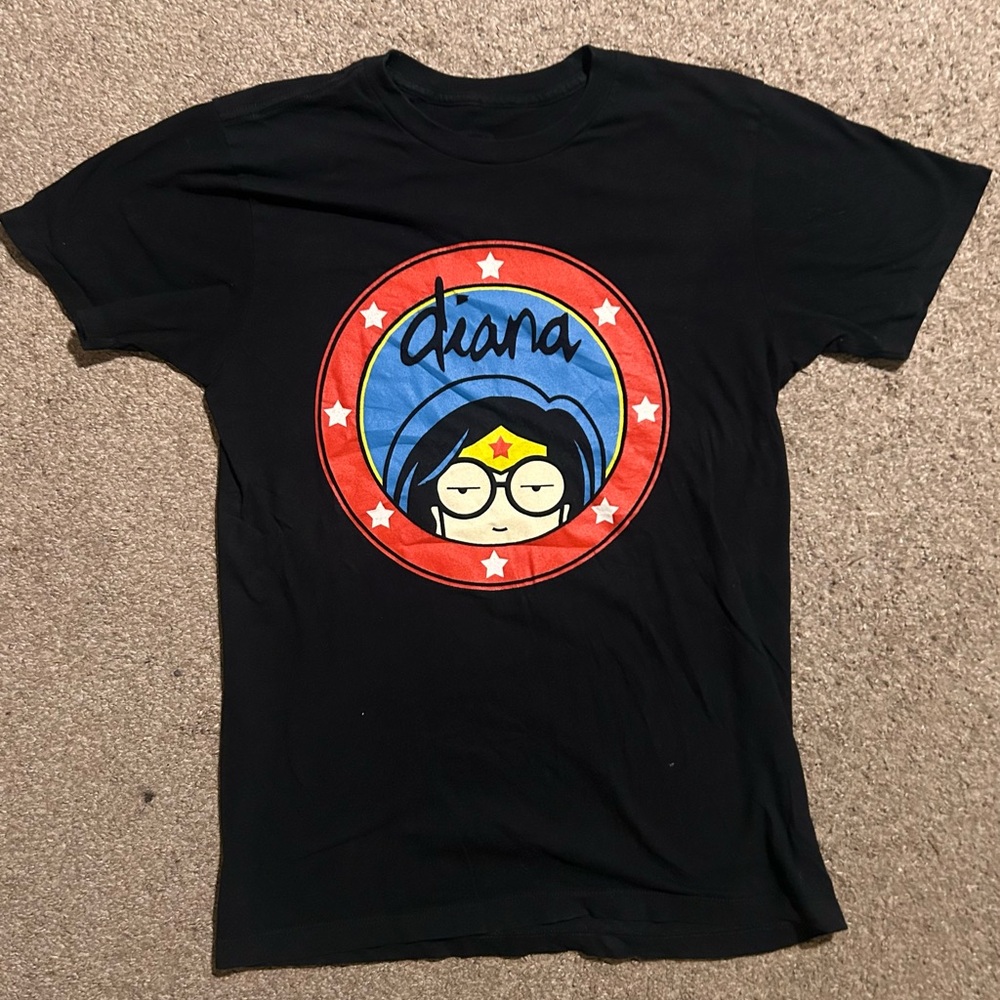 Official Daria as DC Comics Dianna 2010 Wonder Woman t-shirt Unisex